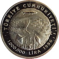 1000000 Lira obverse