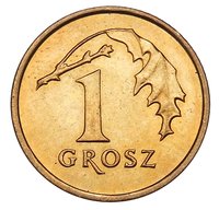 1 Groszy reverse