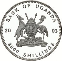 2000 Shillings obverse