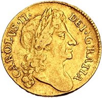 ½ Guinea obverse