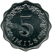 5 Mils reverse