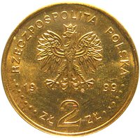 2 Zlotys obverse