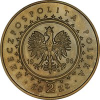 2 Zlotys obverse