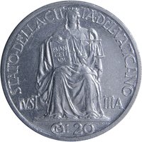20 Centesimi reverse