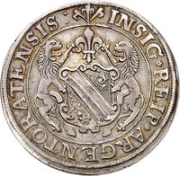 ½ Thaler obverse