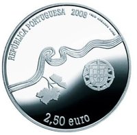 2½ Euro obverse