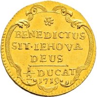 ½ Ducat reverse