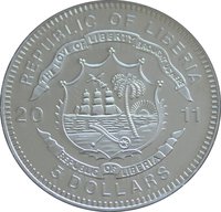 5 Dollars obverse