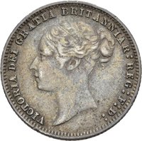 6 Pence obverse