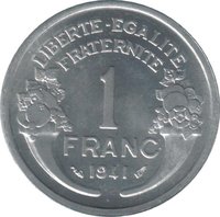 1 Franc reverse