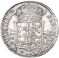 1 Krone reverse
