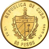 50 Pesos obverse