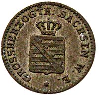 1 Groschen obverse