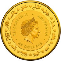25 Dollars obverse