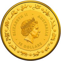 15 Dollars obverse