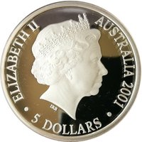 5 Dollars obverse