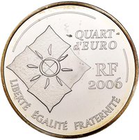 ¼ Euro obverse