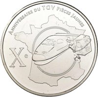 ¼ Euro reverse