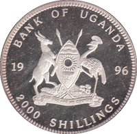 2000 Shillings obverse