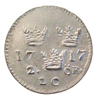 2 Copper Öres reverse