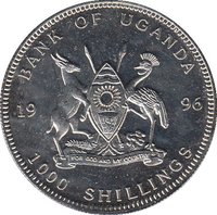 1000 Shillings obverse