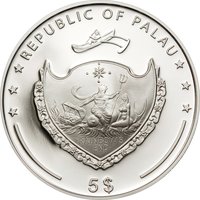 5 Dollars obverse