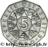 5 Euro obverse
