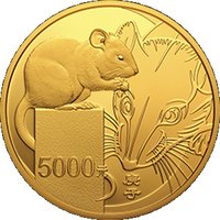 5000 Yuan reverse