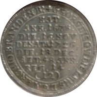 1⁄12 Thaler reverse