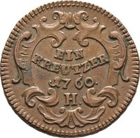 1 Kreuzer reverse