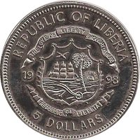 5 Dollars obverse