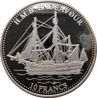 10 Francs reverse