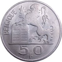 50 Francs reverse
