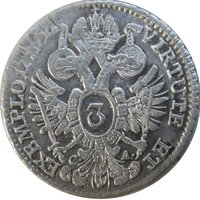 3 Kreuzer reverse