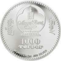 1000 Tögrög obverse