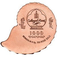 1000 Tögrög obverse