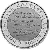 5000 Forint obverse