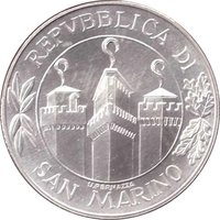 5000 Lire obverse