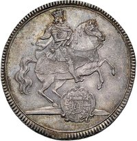 ½ Thaler obverse