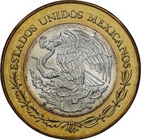 100 pesos obverse