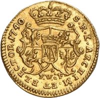 ¼ Ducat reverse