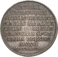 ⅔ Thaler obverse