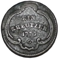 1 Kreuzer reverse