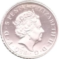 5 Pence obverse