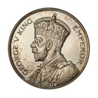 ½ Crown obverse