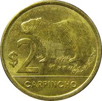 2 Pesos Uruguayos reverse