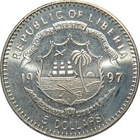 5 Dollars obverse
