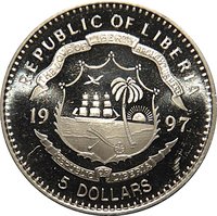 5 Dollars obverse