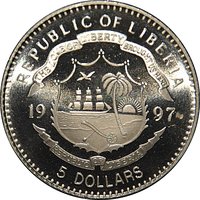 5 Dollars obverse