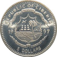 5 Dollars obverse